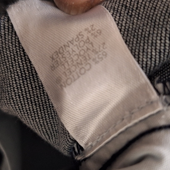 J.Jill Denim Metropolitan Full / Wide Leg Pants SZ 12 - Picture 9 of 9